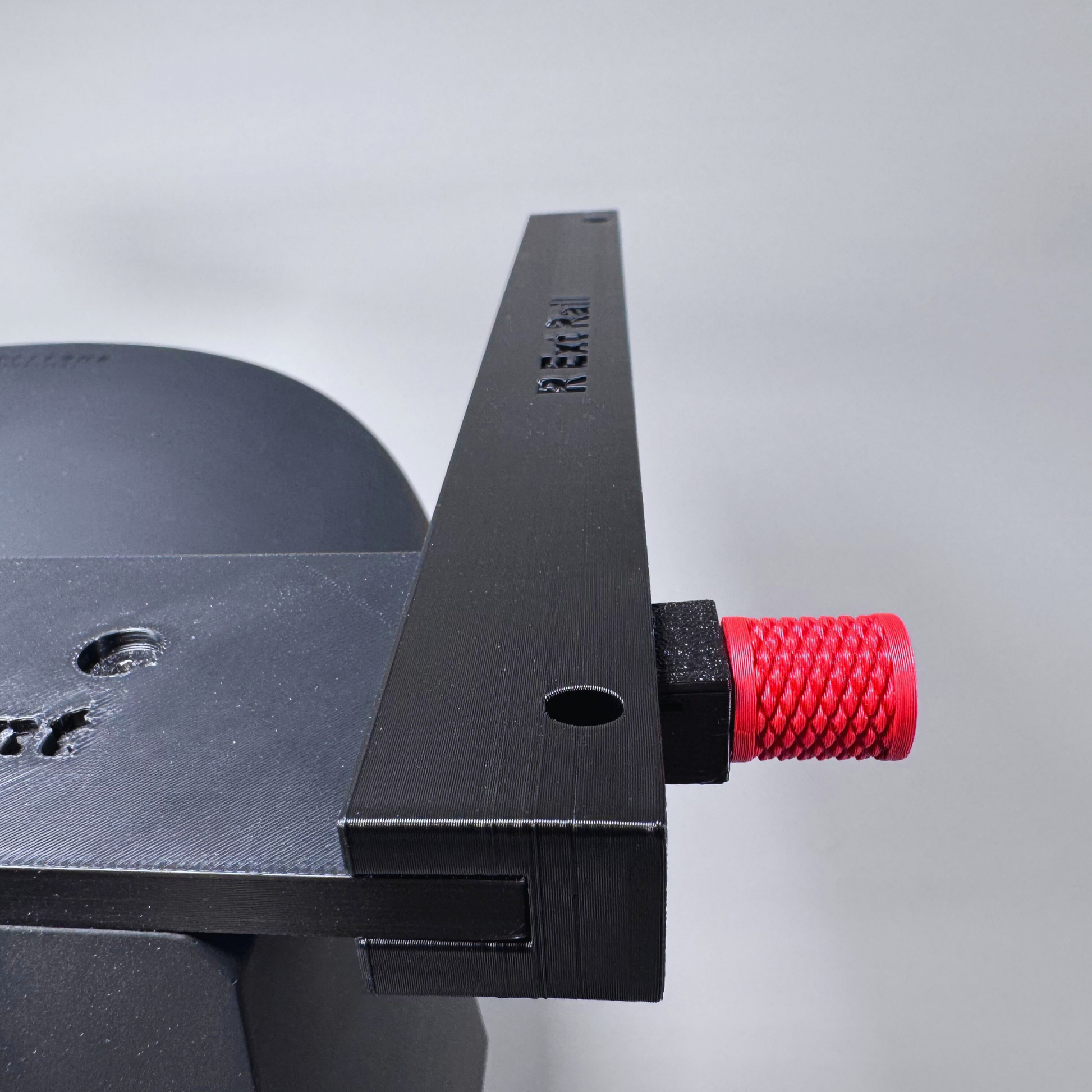 YourFlightSim, Honeycomb Stowaway Mount, right side close up