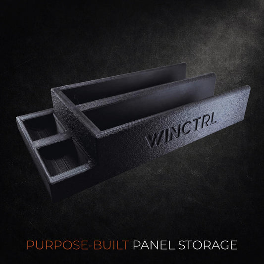 WinCtrl Dual Panel Desk Stand for MCDU & PFP