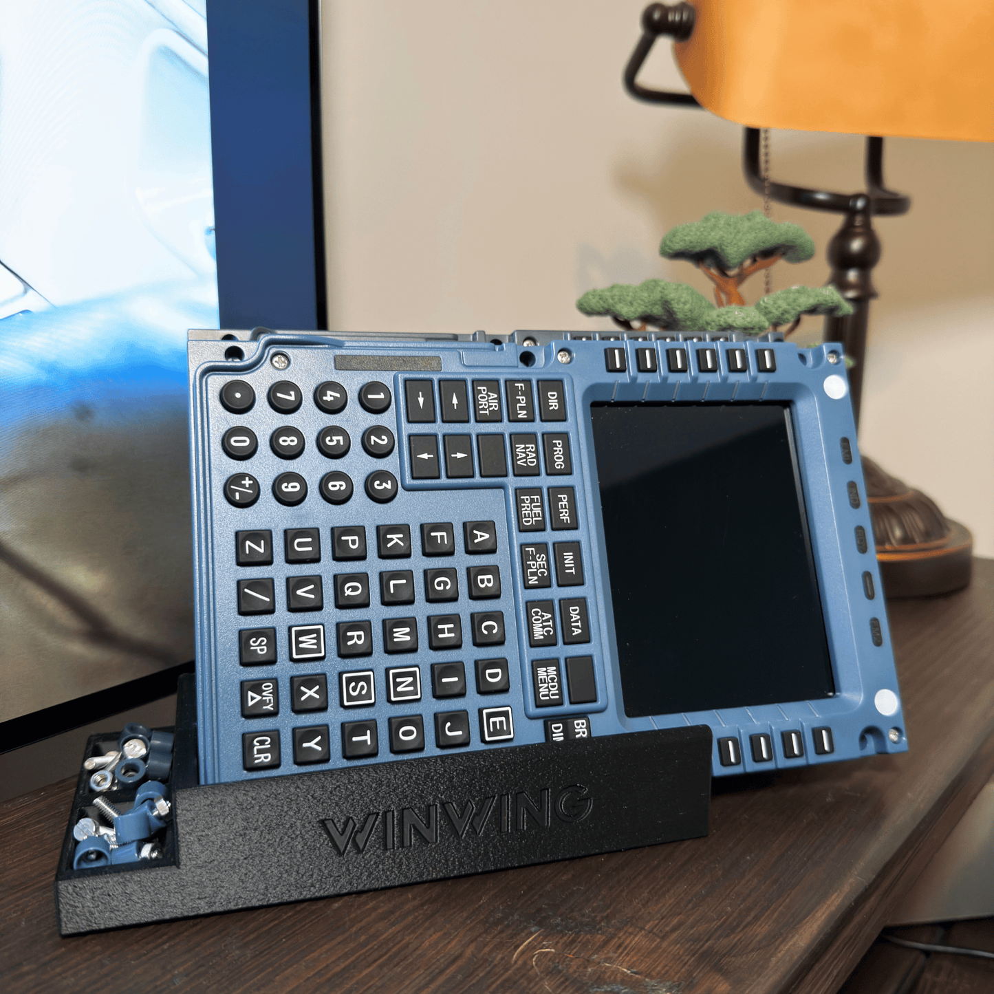 WinCtrl Dual Panel Desk Stand for MCDU & PFP