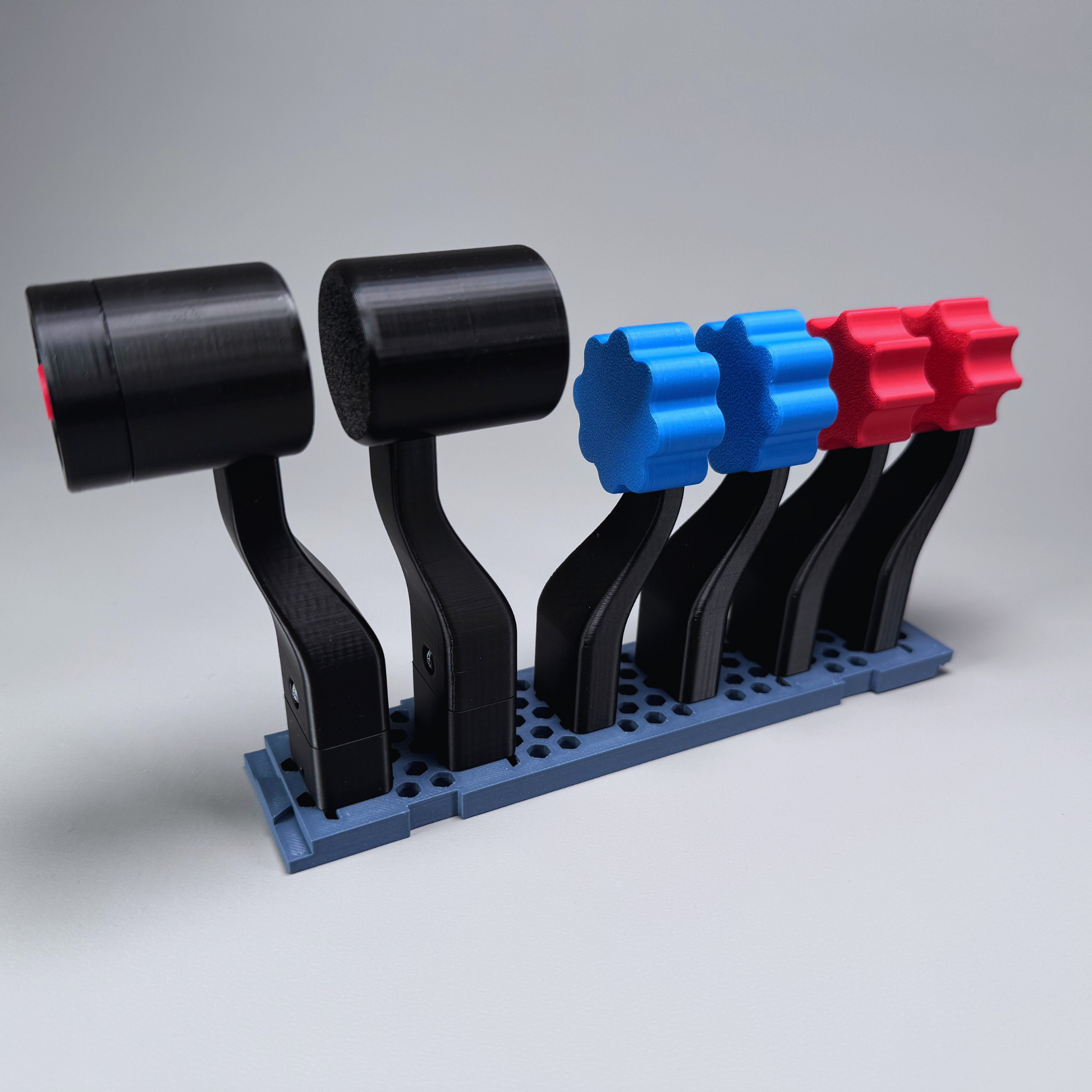 YourFlightSim, Modular Throttle Rack System, front view stand