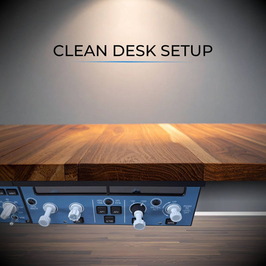 yourflightsim under desk fcu mount