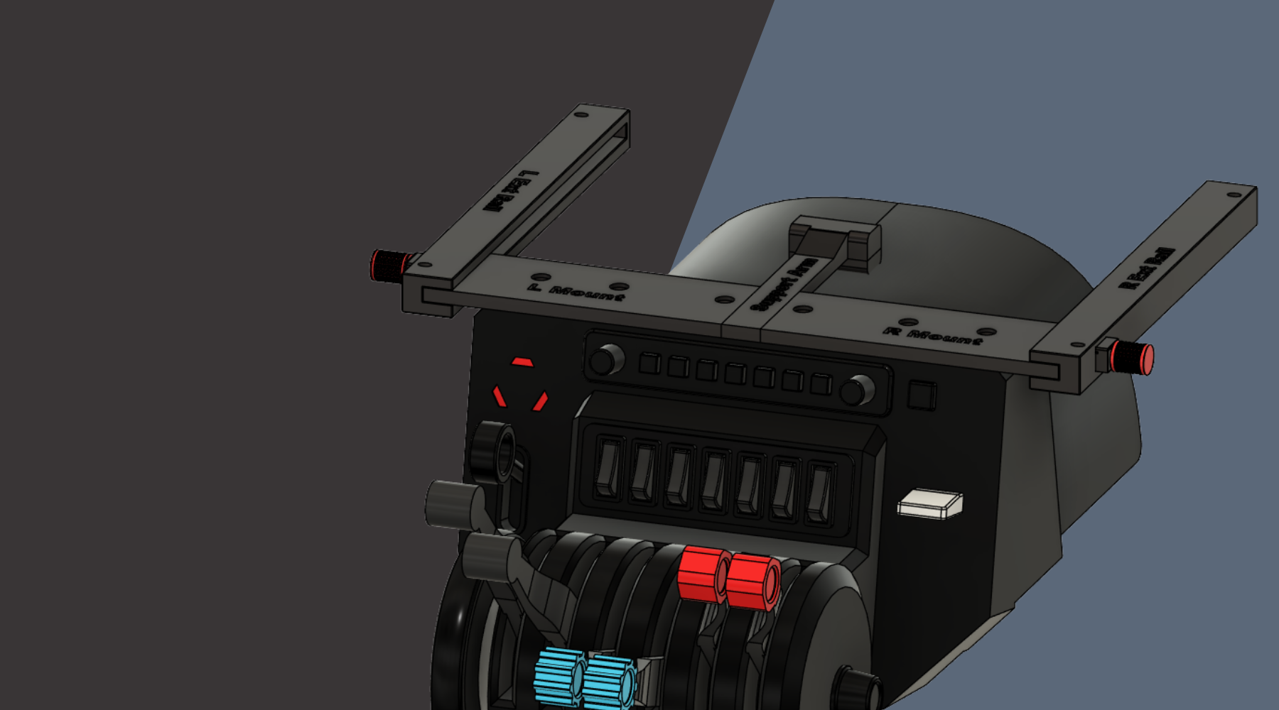 YourFlightSim Honeycomb Stowaway Mount