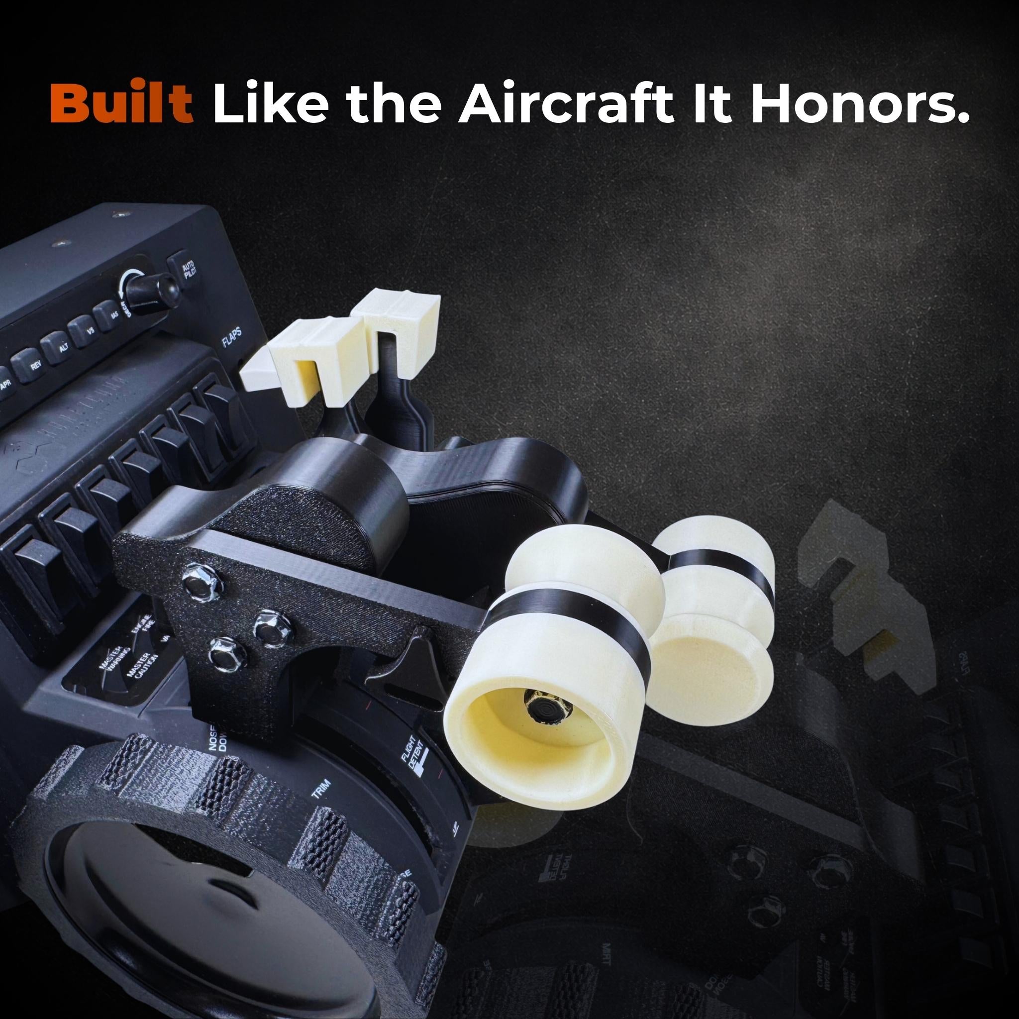 Canadair CL-415 Super Scooper Throttle Set for the Honeycomb Bravo