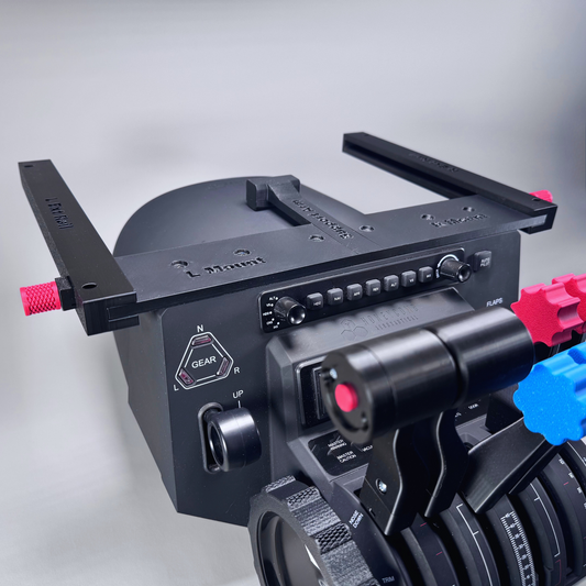 YourFlightSim, Honeycomb Stowaway Mount, left