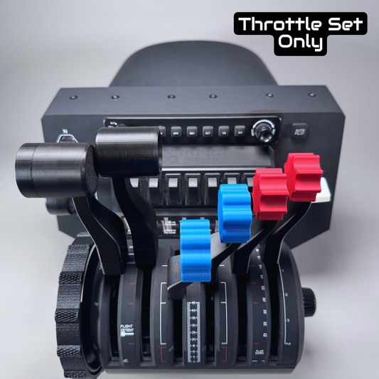 Twin Engine Throttle Set for the Honeycomb Bravo Throttle Quadrant / Baron G58