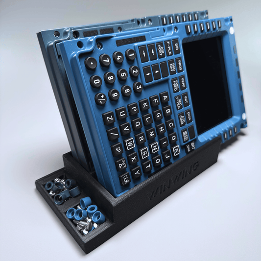 WinWing Desk Stand for Two Panels | Compatible with Airbus MCDU & Boeing PFP