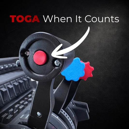 Single Engine Throttle Set for the Honeycomb Bravo Throttle Quadrant / Bonanza G36