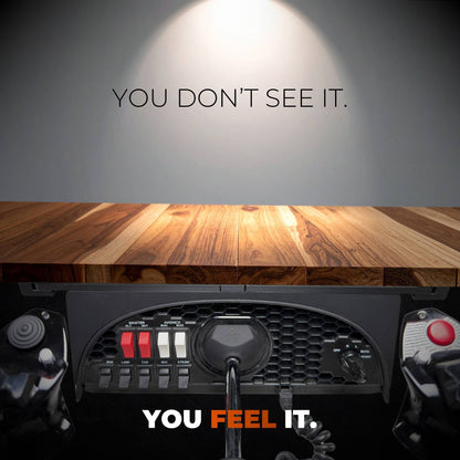 Honeycomb Alpha Standard Under Desk Mount with Locking Quick Release