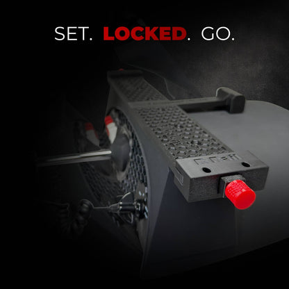 Honeycomb Alpha Standard Under Desk Mount with Locking Quick Release