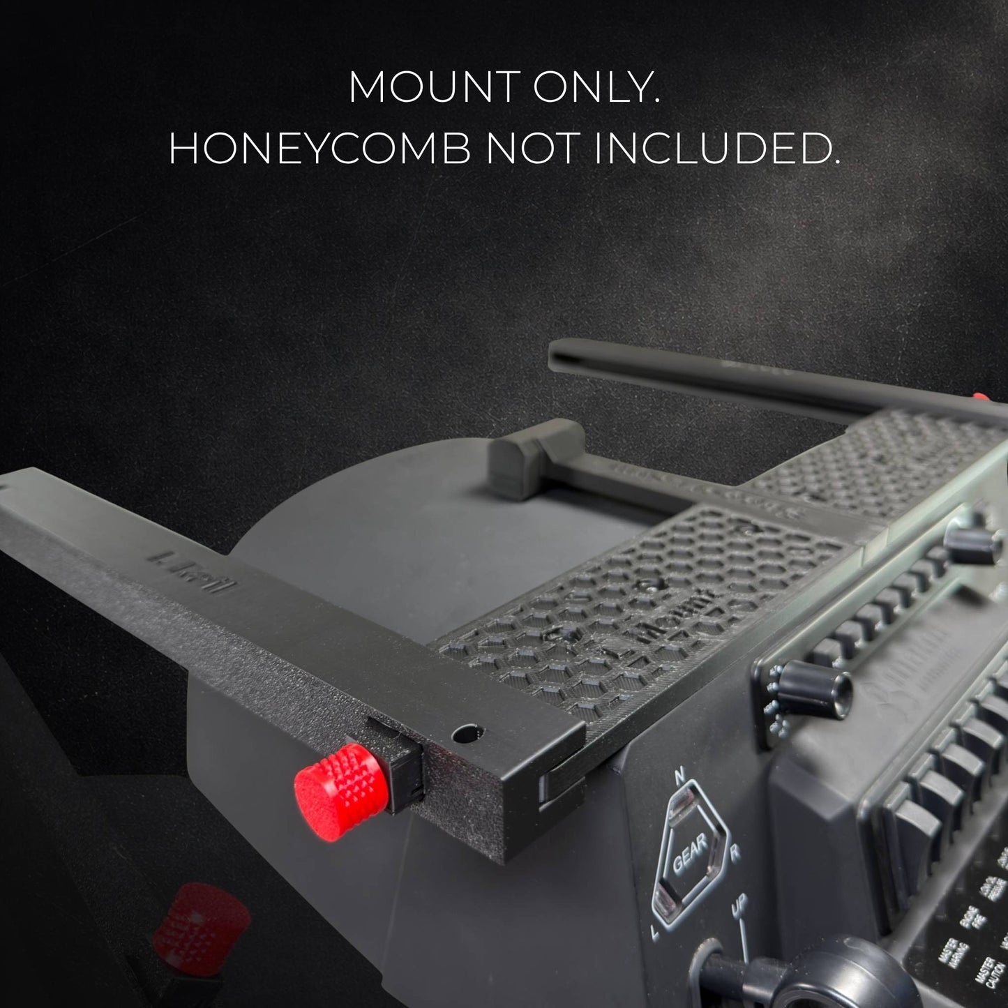 Honeycomb Bravo Under Desk Mount, Sliding Stowaway Mount, Locking Flight Sim Mount