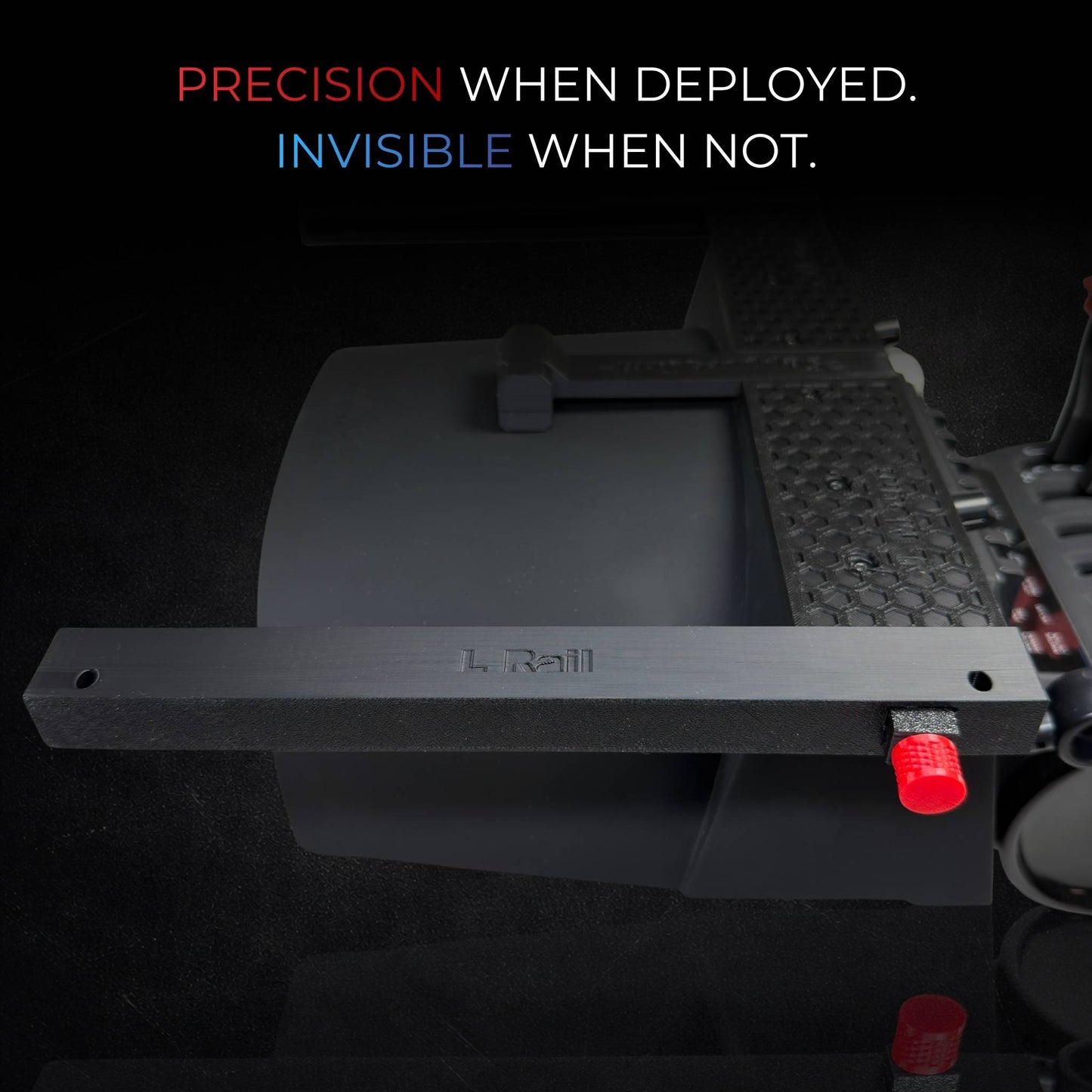 Honeycomb Bravo Under Desk Mount, Sliding Stowaway Mount, Locking Flight Sim Mount