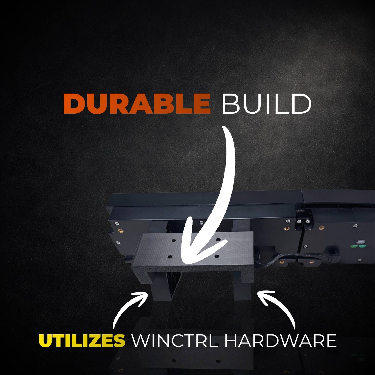 yourflightsim under desk  fcu mount 