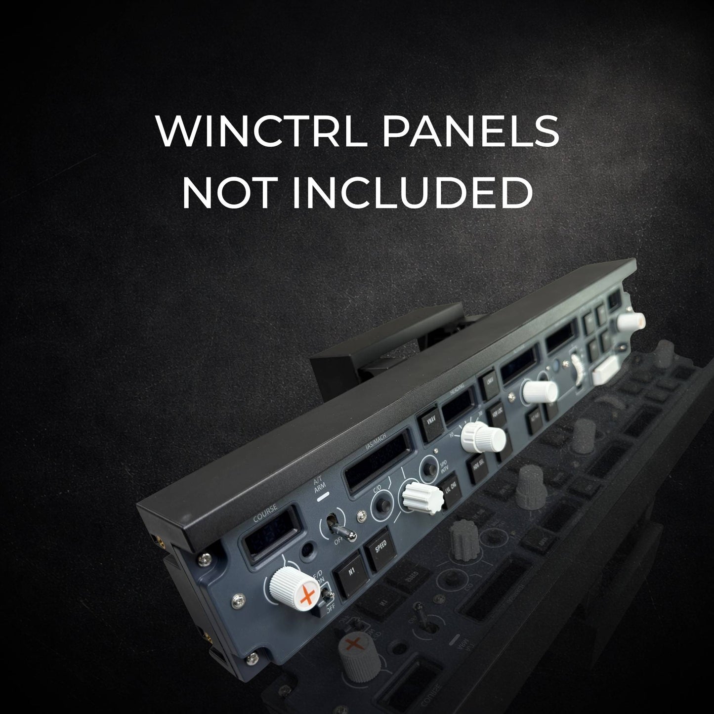 yourflightsim under desk  fcu mount 