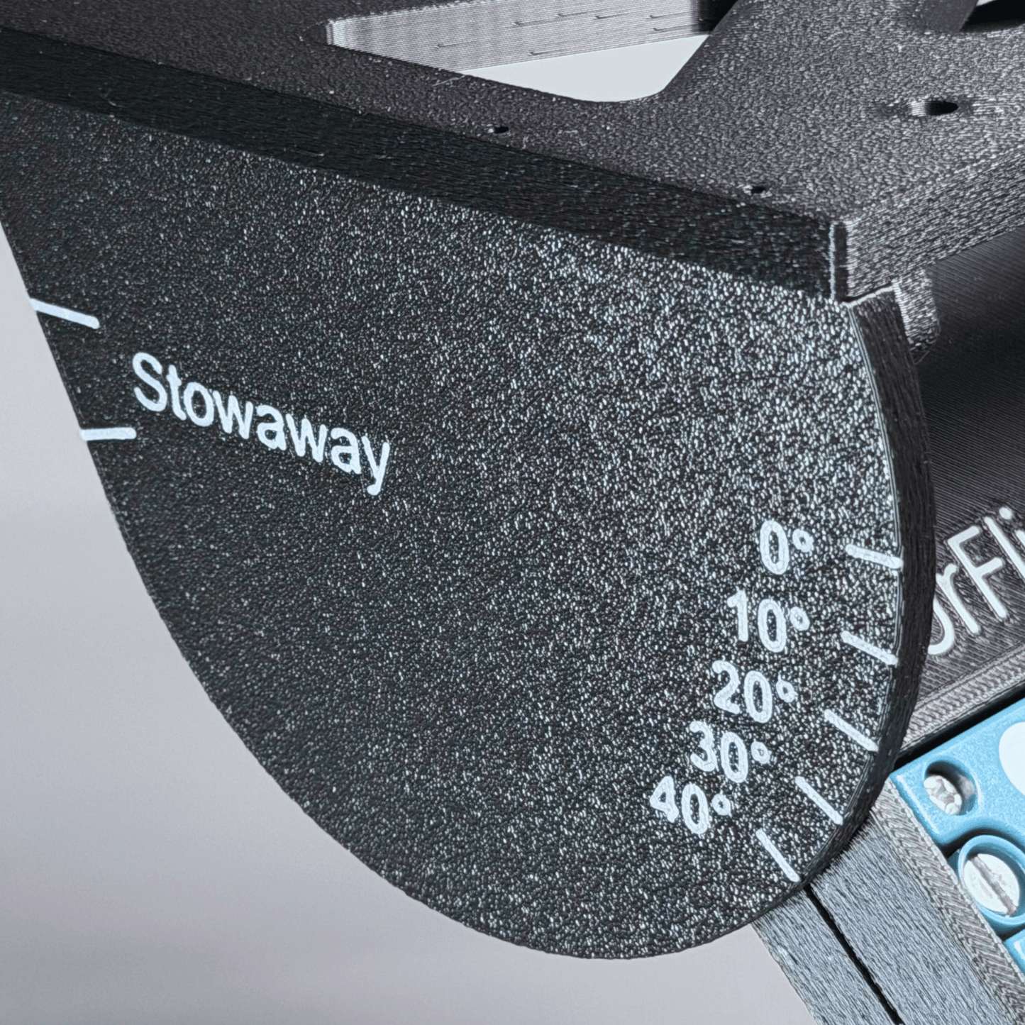 Stowaway Under Desk Mount for the WinWing MCDU & PFP | Adjustable Cockpit Desk Mount |  Flight Simulation Accessory