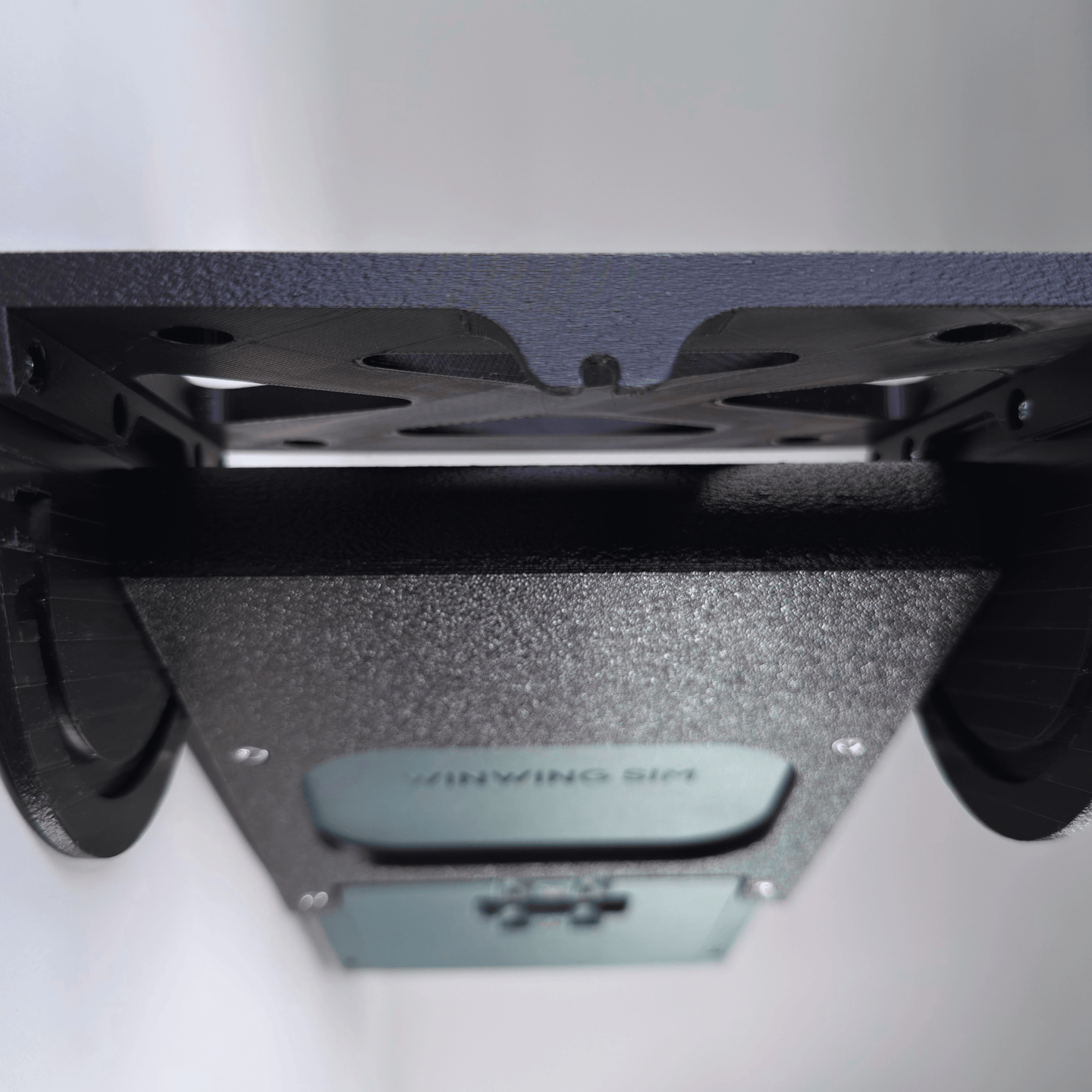 Stowaway Under Desk Mount for the WinWing MCDU & PFP | Adjustable Cockpit Desk Mount |  Flight Simulation Accessory