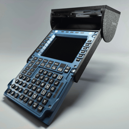 Stowaway Under Desk Mount for the WinWing MCDU & PFP | Adjustable Cockpit Desk Mount |  Flight Simulation Accessory