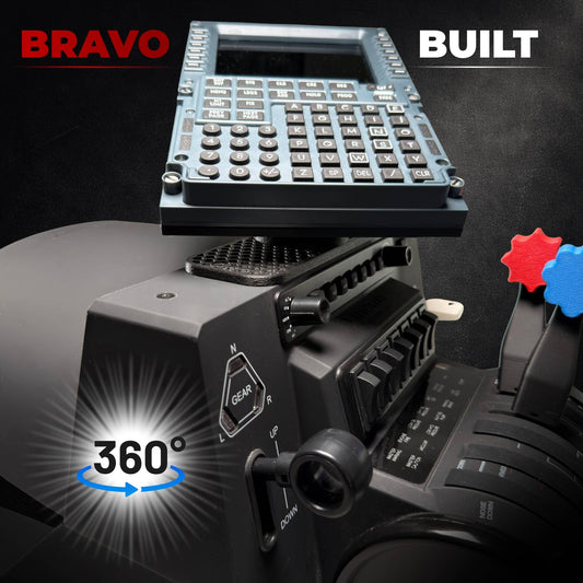 WinCtrl MCDU & PFP Swivel Mount for Honeycomb Alpha & Bravo